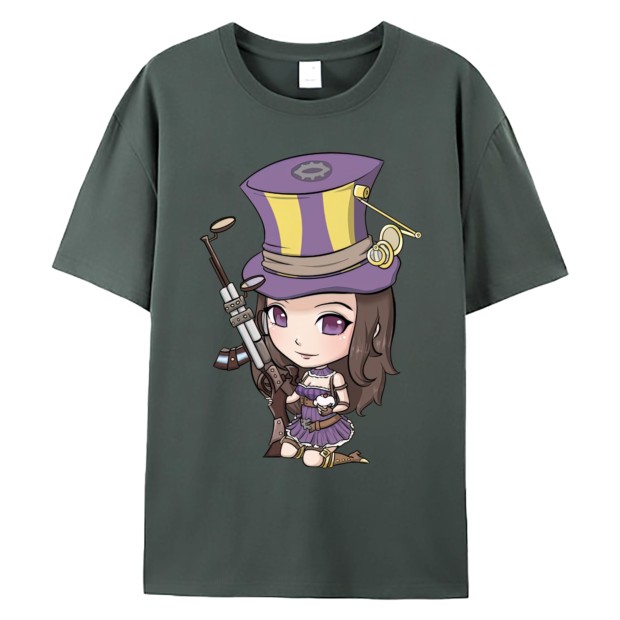 （画像用） リーグ・オブ・レジェンド League of Legends LOL 綿100％ メンズ半袖Tシャツ｜肌触りやわらか＆通気性